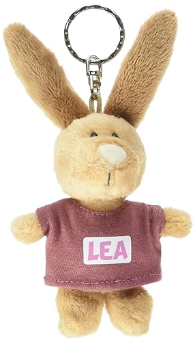 NICI 44634 Schlüsselanhänger Hase mit T-Shirt Lea 10cm von NICI