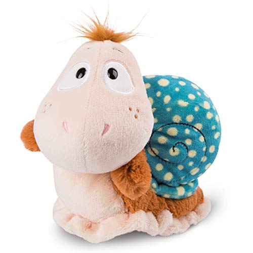 NICI 46507 Kuscheltier Schnecke 25 cm – Plüschtier für Mädchen, Jungen & Babys – Flauschiges Stofftier zum Spielen, Sammeln & Kuscheln – Gemütliches Schmusetier, BUNT von NICI