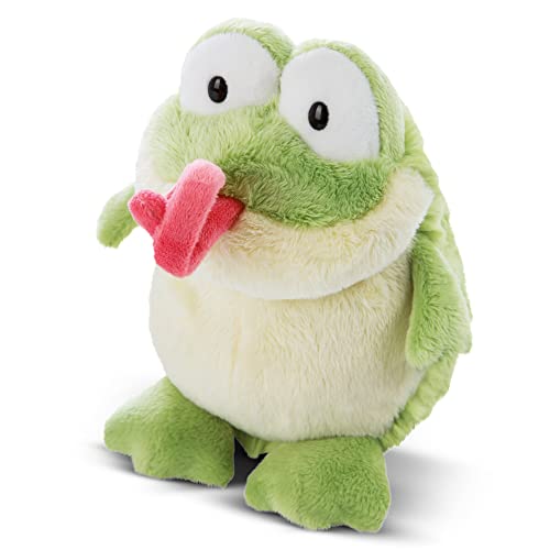 NICI Kuscheltier Frosch 17 cm – Nachhaltiges Plüschtier für Mädchen, Jungen & Babys – Flauschiges Stofftier zum Spielen, Sammeln & Kuscheln – Gemütliches Schmusetier, Grün von NICI