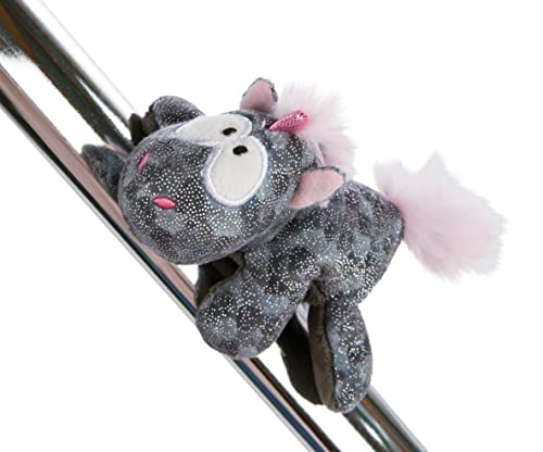 NICI 47649 Magnettier Einhorn Diamond Dust 12cm MagNICI, grau von NICI