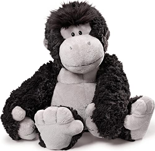 NICI Kuscheltier Gorilla 25 cm – Gorilla Plüschtier für Mädchen, Jungen & Babys – Flauschiger Stofftier Gorilla zum Spielen, Sammeln & Kuscheln – Gemütliches Schmusetier, Braun von NICI