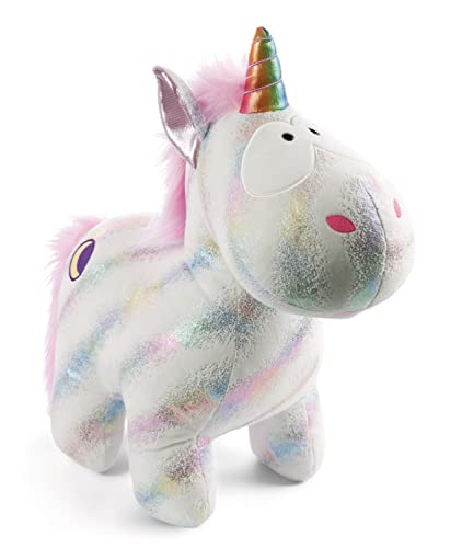 NICI Kuscheltier Einhorn Moon Keeper 45 cm – Stofftier aus weichem Plüsch zum Kuscheln und Spielen, Plüschtier für Kinder & Erwachsene, 48635, ideal als Geschenk, weiß von NICI