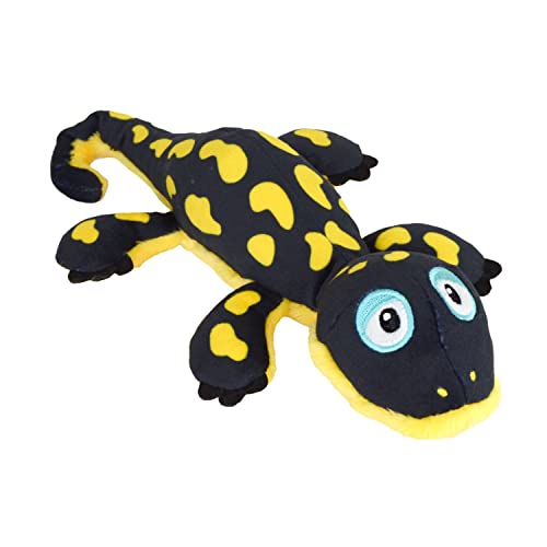 NICI Kuscheltier Salamander Don Fuego 25 cm – Stofftier aus weichem Plüsch zum Kuscheln und Spielen, niedliches Plüschtier für Kinder & Erwachsene, 48780, schwarz von NICI