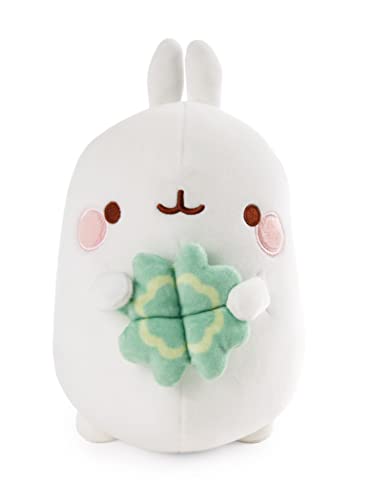 NICI 48876 Kuscheltier MOLANG mit Kleeblatt 48cm, Weiß von NICI