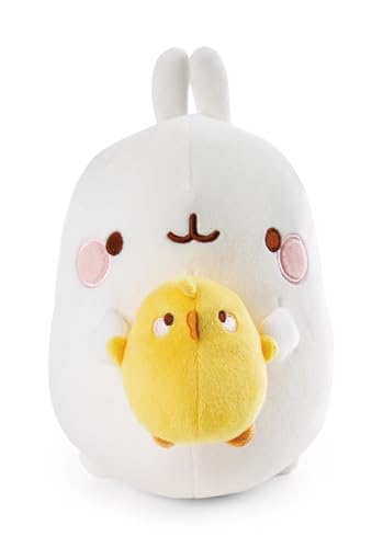 NICI 48877 Kuscheltier MOLANG Piu, weiß, 24cm mit PiuPiu von NICI