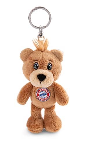 NICI 49071 Schlüsselanhänger FC Bayern Bear Berni 10cm braun aus nachhaltiger Herstellung von NICI