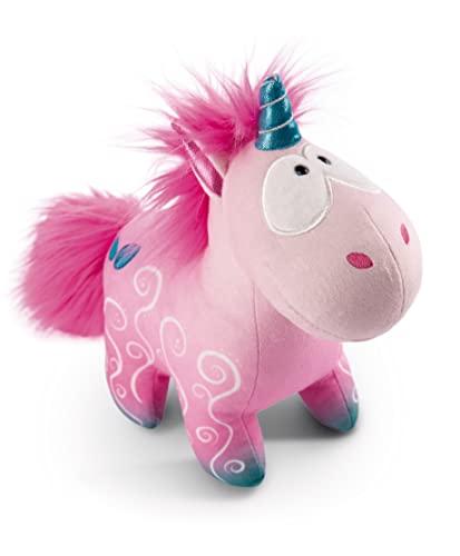 NICI Kuscheltier Einhorn Midnight Floral 22 cm – Stofftier aus weichem Plüsch zum Kuscheln und Spielen, Plüschtier für Kinder & Erwachsene, 49106, tolle Geschenkidee, pink, 22cm von NICI