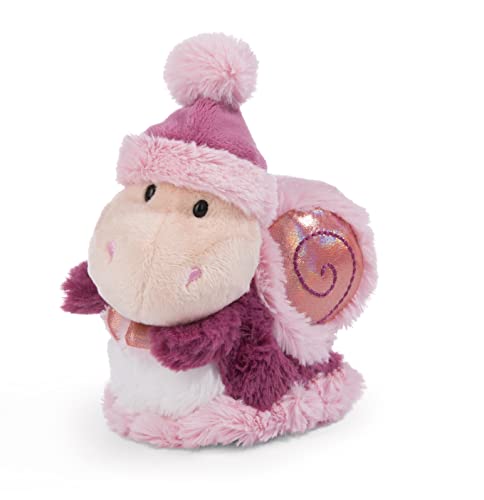 NICI 49308 Kuscheltier Schnecke SOA 17cm pink stehend-Nachhaltiges Stofftier aus weichem Plüsch, niedliches Plüschtier zum Kuscheln und Spielen, für Kinder & Erwachsene, tolle Geschenkidee von NICI