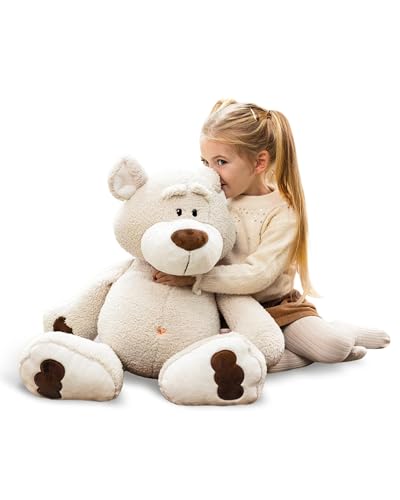 NICI Kuscheltier Bär Bendix 70cm Green I Schlenkernder Teddybär mit großen, knuffigen Tatzen I Plüschtier für Schmusetierliebhaber I Stofftier – 49446 von NICI