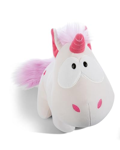 NICI Einhorn Theodor soft 35cm I Sitzendes Einhorn Kuscheltier mit großen Kulleraugen I Einhorn Plüschtier für Schmusetierliebhaber I Stofftier – 49488 von NICI