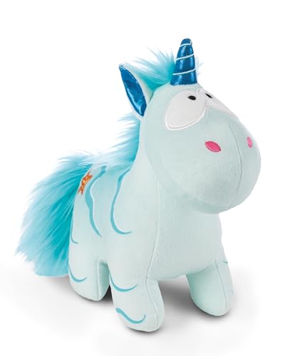 NICI Kuscheltier Einhorn Aquario 22cm - Meeres-Einhorn Kuscheltier mit großen Knopfaugen, Einhorn Plüschtier für Schmusetierliebhaber, Stofftier – 49708 von NICI