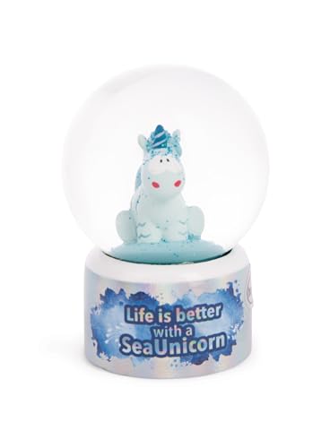 NICI Schüttelkugel Einhorn Aquario 6,5cm blau - Tolle Geschenkidee von NICI