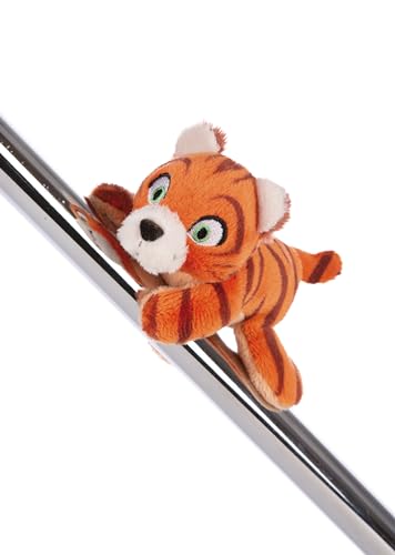 NICI 49784 MagNICI Tiger Mandarina 12cm orange-Nachhaltiges Kuscheltier mit Magnet – Magnettier für Kühlschrank, Tafel, Metall & vieles mehr von NICI