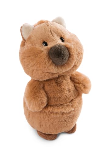 NICI Kuscheltier Quokka Quokka-Mola 22cm braun - Stofftier aus weichem Plüsch, niedliches Plüschtier zum Kuscheln und Spielen, für Kinder & Erwachsene - tolle Geschenkidee - 49818 von NICI