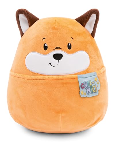 NICI Kuscheltier Chill-NICI Fuchs 20cm I Flauschiger Plüschtier Fuchs mit Schwänzchen für Mädchen, Jungen & Babys I Knuddeliges Stofftier – 49883 von NICI