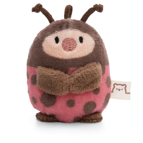 NICI Kuscheltier Marienkäfer Dozz 5cm rot - Stofftier aus weichem Plüsch, niedliches Plüschtier zum Kuscheln und Spielen, für Kinder & Erwachsene - tolle Geschenkidee von NICI