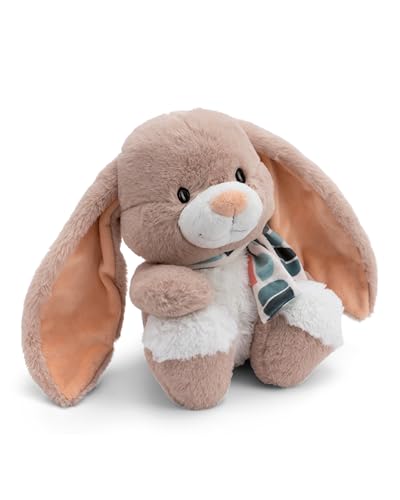 NICI Kuscheltier Hase Fjella 25cm braun - Stofftier aus weichem Plüsch, niedliches Plüschtier zum Kuscheln und Spielen, für Kinder & Erwachsene, tolle Geschenkidee - 61286 von NICI