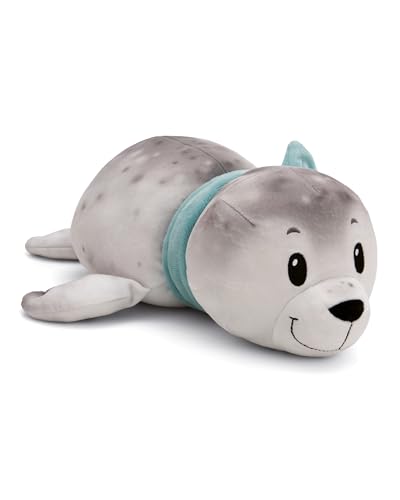 NICI Kuscheltier Seehund Bente 34cm grau - Stofftier aus weichem Plüsch, niedliches Plüschtier zum Kuscheln und Spielen, für Kinder & Erwachsene, tolle Geschenkidee - 61287 von NICI