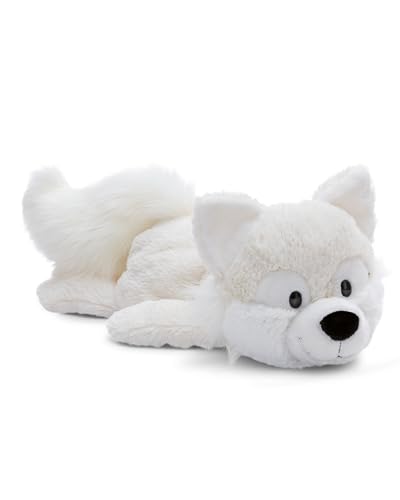 NICI Kuscheltier Polarfuchs Vanja 45cm relaxed-liegend weiß - Stofftier aus weichem Plüsch, niedliches Plüschtier zum Kuscheln und Spielen, für Kinder & Erwachsene - tolle Geschenkidee - 61304 von NICI