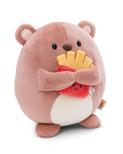 NICI MYMOCHI Kuscheltier Bär Nomo 27 cm mit Pommes, Flauschiges Stofftier zum Kuscheln, Spielen und Liebhaben, Liebevoll gestaltet - 61408 NICI MYMOCHI Kuscheltier Bär Nomo 27 cm mit Pommes, Flauschiges Stofftier zum Kuscheln, Spielen und Liebhaben, Liebevoll gestaltet - 61408 von NICI