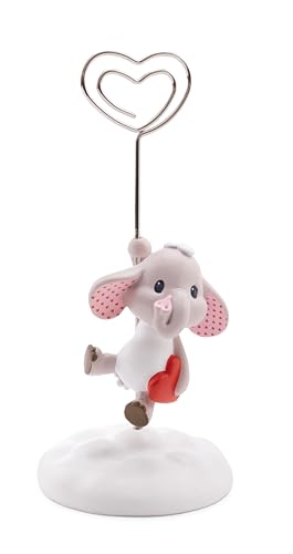 NICI 61495 Fotohalter Love Elefant 11cm Polyresin grau-Tolle Geschenkidee von NICI