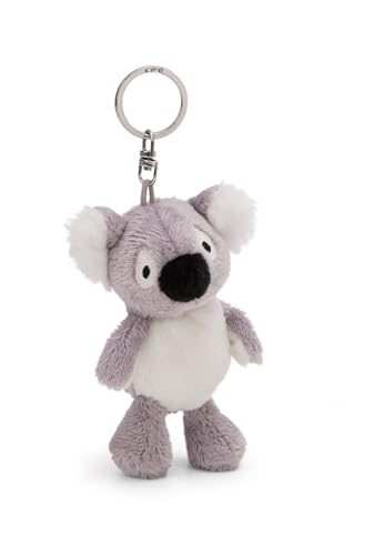 NICI 61700 Schlüsselanhänger Koala Barry 10cm grau-Plüsch-Begleiter Kuscheltieranhänger mit Schlüsselring für Schlüsselband, Schlüsselbund & Schlüsselhalter von NICI