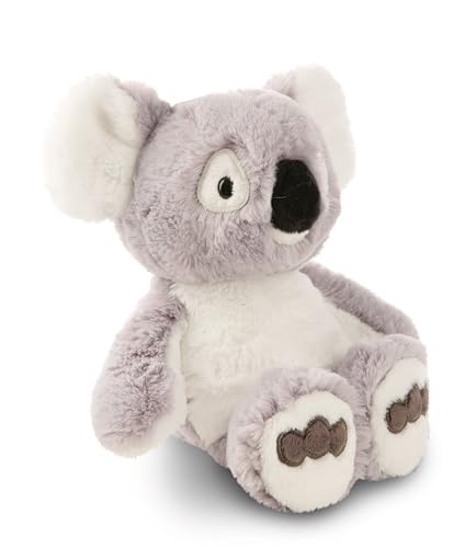 Kuscheltier Koala Barry 18cm grau - Stofftier aus weichem Plüsch, niedliches Plüschtier zum Kuscheln und Spielen, für Kinder & Erwachsene, tolle Geschenkidee von NICI