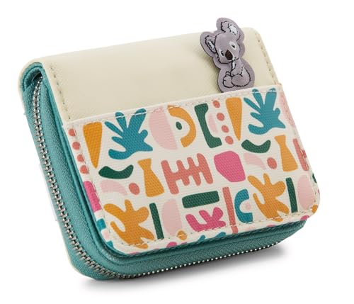 NICI Geldbeutel Koala 12x9,5cm bunt - Brieftasche Geldbörse Münztäschchen mit Reißverschluss Tasche für Mädchen und Teenager, Fans Geschenk von NICI