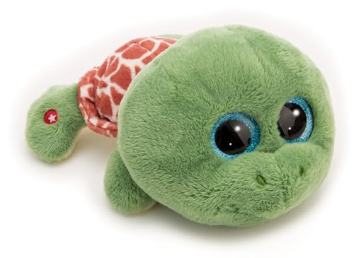 NICI 61778 Kuscheltier GLUBSCHIS Schildkröte Marmi 15cm grün-Stofftier aus weichem Plüsch, niedliches Plüschtier zum Kuscheln und Spielen, für Kinder & Erwachsene, tolle Geschenkidee von NICI