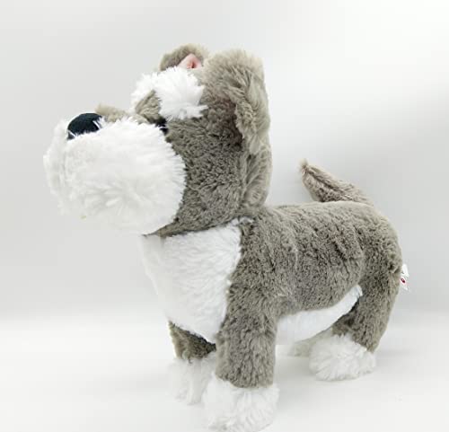 NICI 91052 Schnauzer Hund stehend ca 30cm Plüsch Kuscheltier Taiwan Limited von NICI