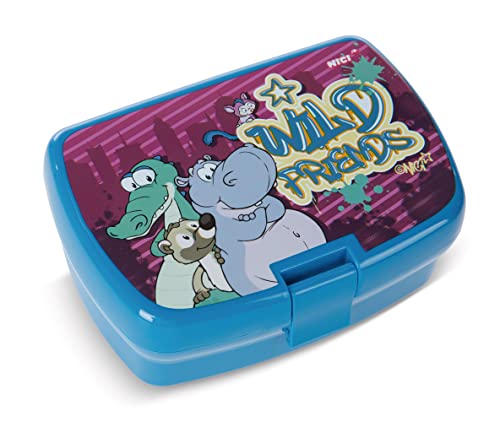 NICI Brotdose Wild Friends, 18x12,5x6,5cm von NICI