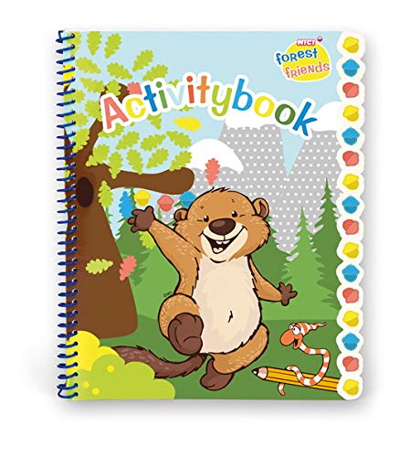 NICI Forest Friends Aktivitätsbuch, Mehrfarbig (41924) von NICI