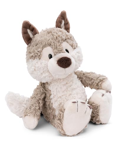 NICI Forest Friends Wolf Kuscheltier Winny 50cm - Flauschiges Stofftier zum Kuscheln, Spielen und Liebhaben, Nachhaltig produziertes Plüschtier - 49952 von NICI