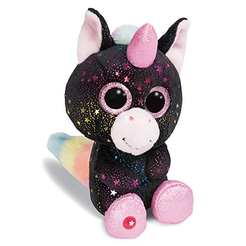 NICI Glubschis: Das Original – Glubschis Einhorn Vita-Mi 15 cm – Kuscheltier Einhorn mit großen Augen – Flauschiges Plüschtier mit großen Glitzeraugen – Schmusetier für Kuscheltierliebhaber – 46316 von NICI