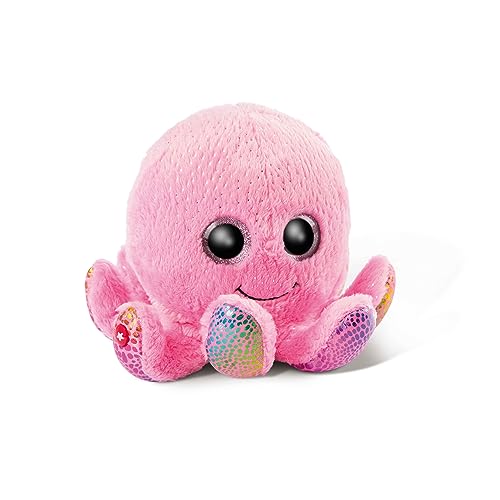 NICI Glubschis: Das Original – Glubschis Oktopus Poli 22 cm – Kuscheltier Oktopus mit großen Augen – Flauschiges Plüschtier mit Glitzeraugen – Schmusetier für Kuscheltierliebhaber von NICI