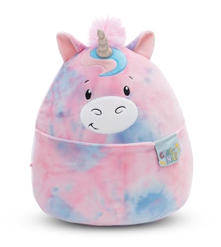 NICI Kuscheltier Chill Einhorn 20cm - bunt - Stofftier aus weichem Plüsch, niedliches Plüschtier zum Kuscheln und Spielen, für Kinder & Erwachsene, tolle Geschenkidee | 61793 von NICI