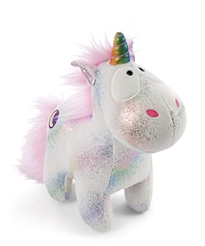 NICI Kuscheltier Einhorn Moon Keeper 22 cm – Stofftier aus weichem Plüsch zum Kuscheln und Spielen, Plüschtier für Kinder & Erwachsene, 48629, tolle Geschenkidee, weiß von NICI