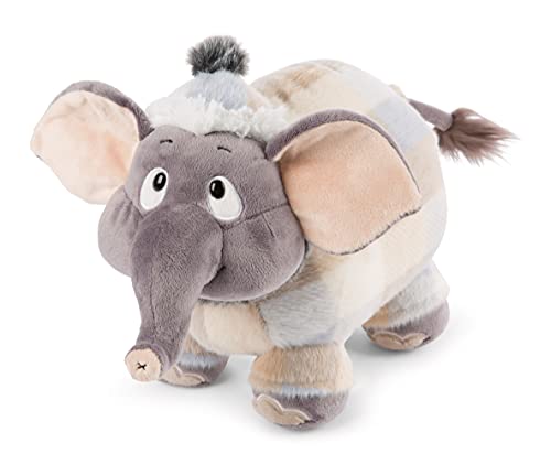 NICI Kuscheltier Elefant mit Schneeanzug 25cm – Stehendes Elefanten Plüschtier für Mädchen, Jungen & Babys – Flauschiges Stofftier zum Kuscheln & Spielen – Schmusetier der Winter Kollektion von NICI