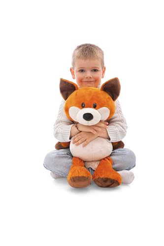 NICI Kuscheltier Fuchs Fabio 50cm - orange - Weiches Plüschtier – niedliches Stofftier zum Kuscheln & Spielen – tolle Geschenkidee für Kinder & Erwachsene | 65697 NICI Kuscheltier Fuchs Fabio 50cm - orange - Weiches Plüschtier – niedliches Stofftier zum Kuscheln & Spielen – tolle Geschenkidee für Kinder & Erwachsene | 65697 von NICI