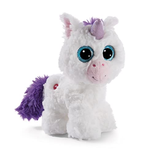 NICI Kuscheltier GLUBSCHIS Einhorn Lilaluna 17cm, Polar White von NICI