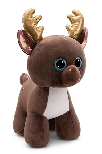 NICI Kuscheltier GLUBSCHIS Rentier Chocolate Mousse 45cm braun - Stofftier aus weichem Plüsch, niedliches Plüschtier zum Kuscheln und Spielen, für Kinder & Erwachsene, tolle Geschenkidee - 49899 von NICI