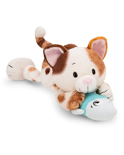 NICI Kuscheltier Glückskatze mit Fisch 30cm - braun - Weiches Plüschtier – niedliches Stofftier zum Kuscheln & Spielen – tolle Geschenkidee für Kinder & Erwachsene - 62151 NICI Kuscheltier Glückskatze mit Fisch 30cm - braun - Weiches Plüschtier – niedliches Stofftier zum Kuscheln & Spielen – tolle Geschenkidee für Kinder & Erwachsene - 62151 von NICI