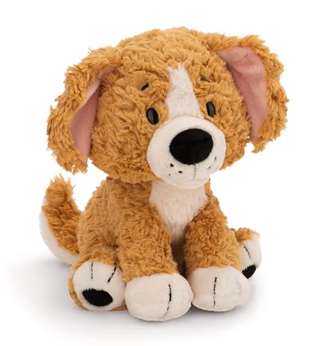 NICI Kuscheltier Hund 20cm - braun - Weiches Plüschtier – niedliches Stofftier zum Kuscheln & Spielen – tolle Geschenkidee für Kinder & Erwachsene | 62136 von NICI