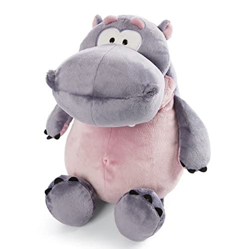 NICI Kuscheltier Nilpferd DJ Nilbert 35cm – Nachhaltiges Plüschtier Nilpferd für Mädchen, Jungen & Babys – Flauschiges Stofftier Nilpferd zum Kuscheln & Spielen – Schmusetier der Wild Friends von NICI