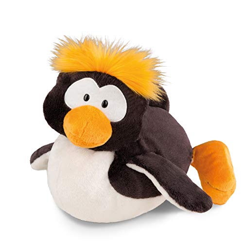 NICI Kuscheltier Pinguin Frizzy liegend 30 cm – Plüschtier Pinguin für Jungen, Mädchen & Babys – Flauschiges Stofftier zum Kuscheln, Spielen und Schlafen – Schmusetier für jedes Alter geeignet – 44123 von NICI