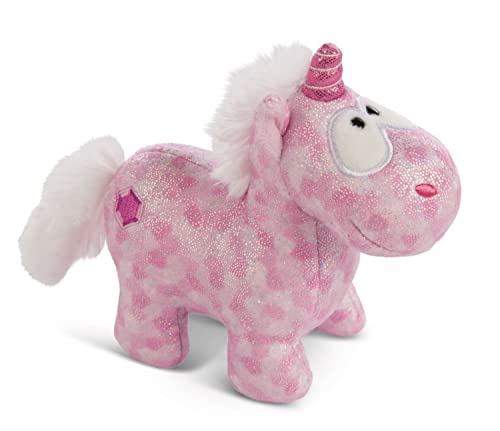 NICI Kuscheltier Pink Diamond 13 cm – Einhorn Plüschtier für Mädchen, Jungen & Babys – Flauschiges Stofftier zum Kuscheln & Spielen – Kuscheliges Schmusetier von NICI