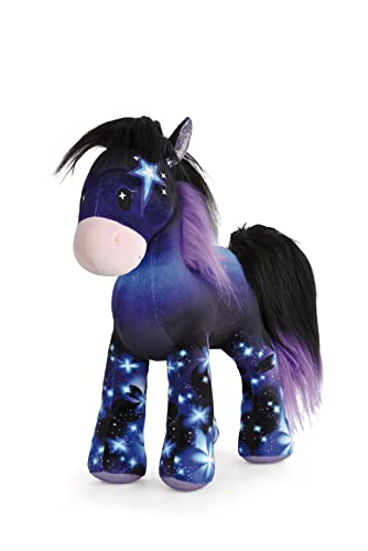 NICI Kuscheltier Pony Starflower 25 cm – Stofftier aus weichem Plüsch, niedliches Plüschtier zum Kuscheln und Spielen, für Kinder & Erwachsene, 48753, tolle Geschenkidee, blau von NICI