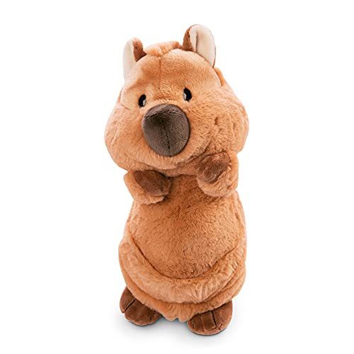 NICI Kuscheltier Quokka-Mola 30cm – Nachhaltiges Plüschtier für Mädchen, Jungen & Babys – Flauschiges Stofftier zum Kuscheln & Spielen – Schmusetier der Wild Friends GO Green Kollektion von NICI