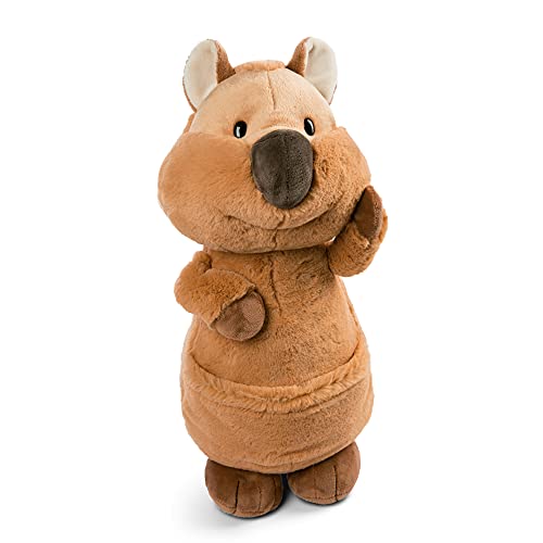 NICI Kuscheltier Quokka-Mola 70cm – Nachhaltiges Plüschtier für Mädchen, Jungen & Babys – Flauschiges Stofftier zum Kuscheln & Spielen – Schmusetier der Wild Friends GO Green Kollektion von NICI