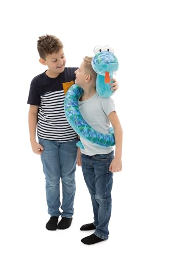 NICI Kuscheltier Schlange ZsaZsa XXL 50cm - grün - Stofftier aus weichem Plüsch, niedliches Plüschtier zum Kuscheln und Spielen, für Kinder & Erwachsene, tolle Geschenkidee - 61727 NICI Kuscheltier Schlange ZsaZsa XXL 50cm - grün - Stofftier aus weichem Plüsch, niedliches Plüschtier zum Kuscheln und Spielen, für Kinder & Erwachsene, tolle Geschenkidee - 61727 von NICI
